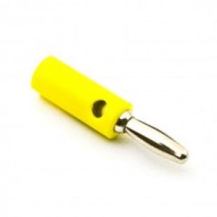 Banana Plug Male 4mm Yellow