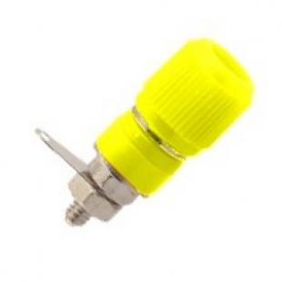 Banana Socket Post 4mm Female Yellow