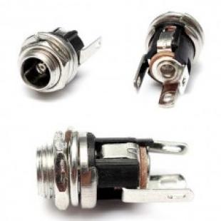 DC Power Female Socket 5.5mm 2.1mm Metal