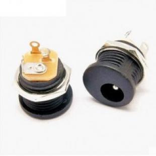 DC Power Female Socket 5.5mm 2.1mm Round