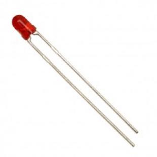 LED 3mm Diffused Red