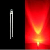 LED 3mm Clear Red