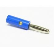 Banana Plug Male 4mm Blue