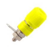 Banana Socket Post 4mm Female Yellow