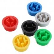 Plastic Cap for Tactile Push Button Switch White