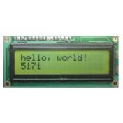 LCD 1602 16 x 2 Line Text Black on Green