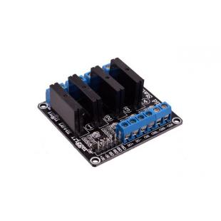 SSR Relay Module 4 channel 5VDC-250VAC OMRON G3MB-202P Solid State