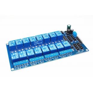 Module 16 relays with optical separation 5V