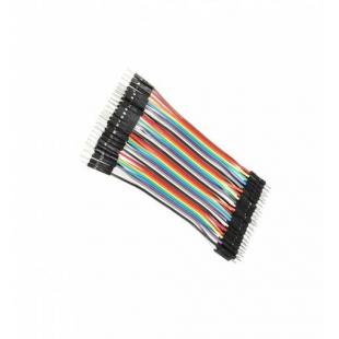 10cm DuPont M-M Cables Color 40 lived male to male