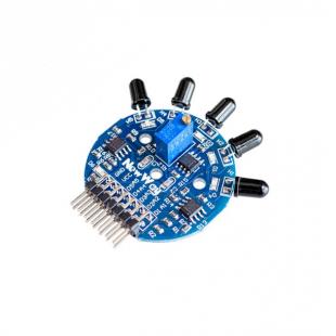 Five-way Flame Sensor Module Analog Digital double output Fire extinguishing Robot