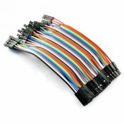 10cm DuPont F-F Cables Color 40 lived female female