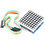 MAX7219 dot matrix module control module single chip microcomputer control drive LED display module