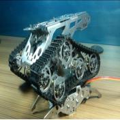 Tank chassis intelligent car crawler chassis wi fi car independent suspension shock absorber chassis