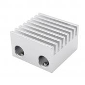 3D printer accessories E3D single head and two color spray radiator e3D metal DIY extruded aluminum block