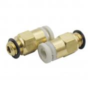 3D printer accessories Reprap remote extruder pneumatic joint with 4*2mm pipe M6 thread