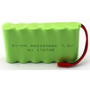 7.2V2400mAh Ni-H battery pack remote control car model ship model battery power diy model manufac...